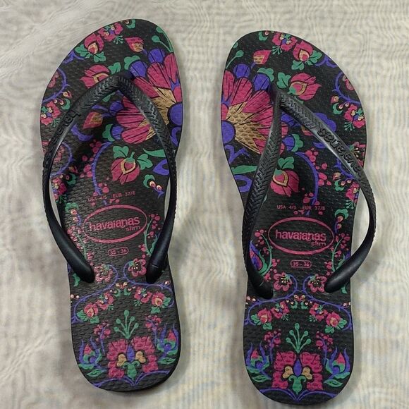 Havaianas Slim Shoes Sandals Size 4/5 - Picture 5 of 9
